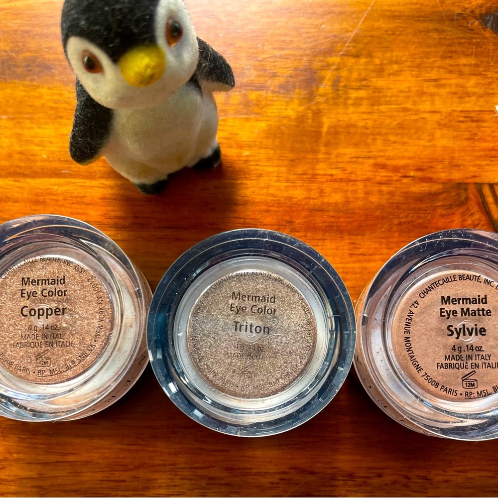 Chantecaille Mermaid Lot of 3, Good Condition